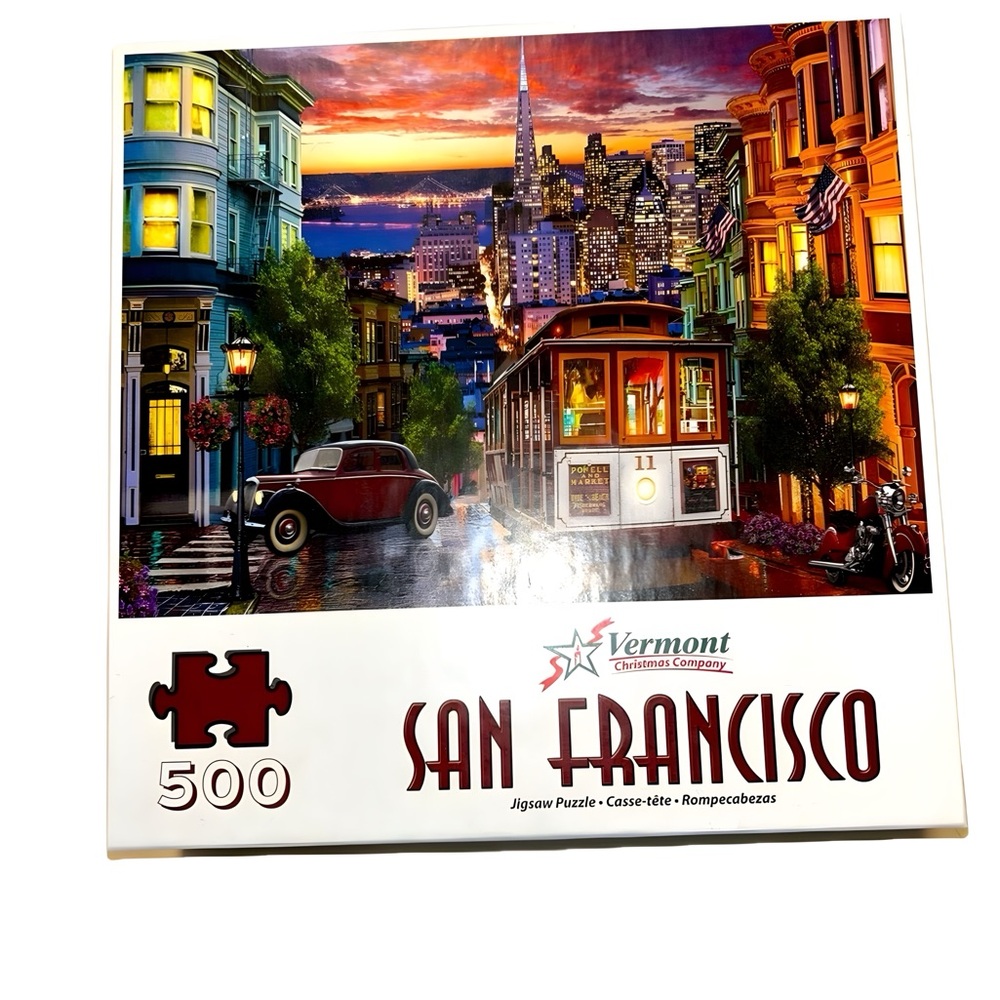 San Francisco 500 Piece Puzzle by David Maclean